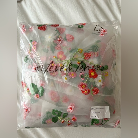 For Love and Lemons Jaclyn Midi Bodysuit Dress / Ivory - Picture 7 of 7